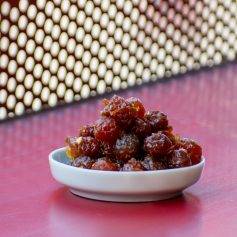 Mận cơm xào gừng